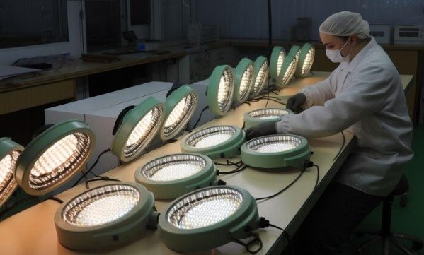 What industries benefit from LED Manufacturing in Noida at Xenus Global India?
